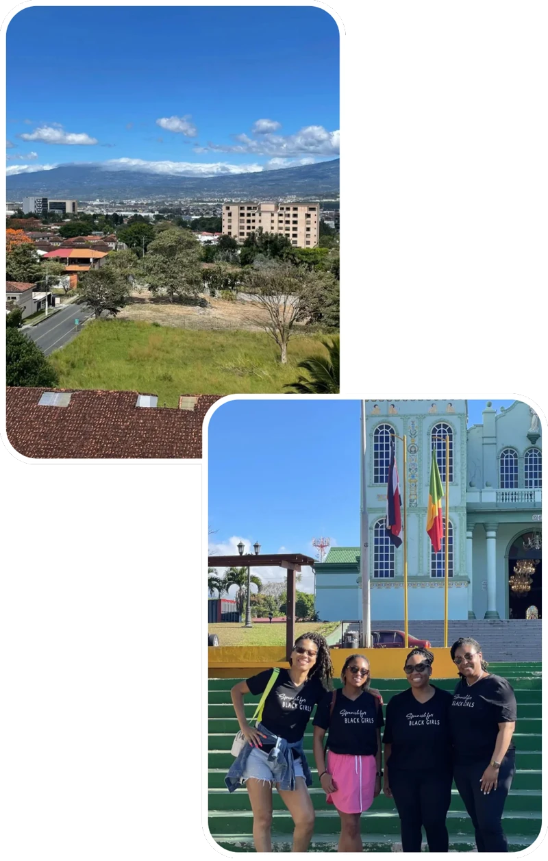 spanishforblackgirls costa rica trip San Jose